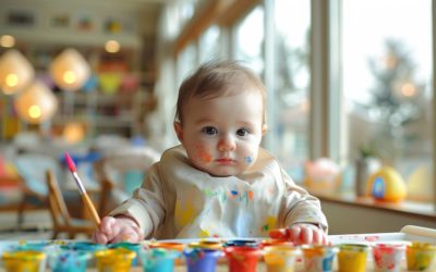 10 activités de peinture propre pour éveiller la créativité de votre bébé à la manière Montessori