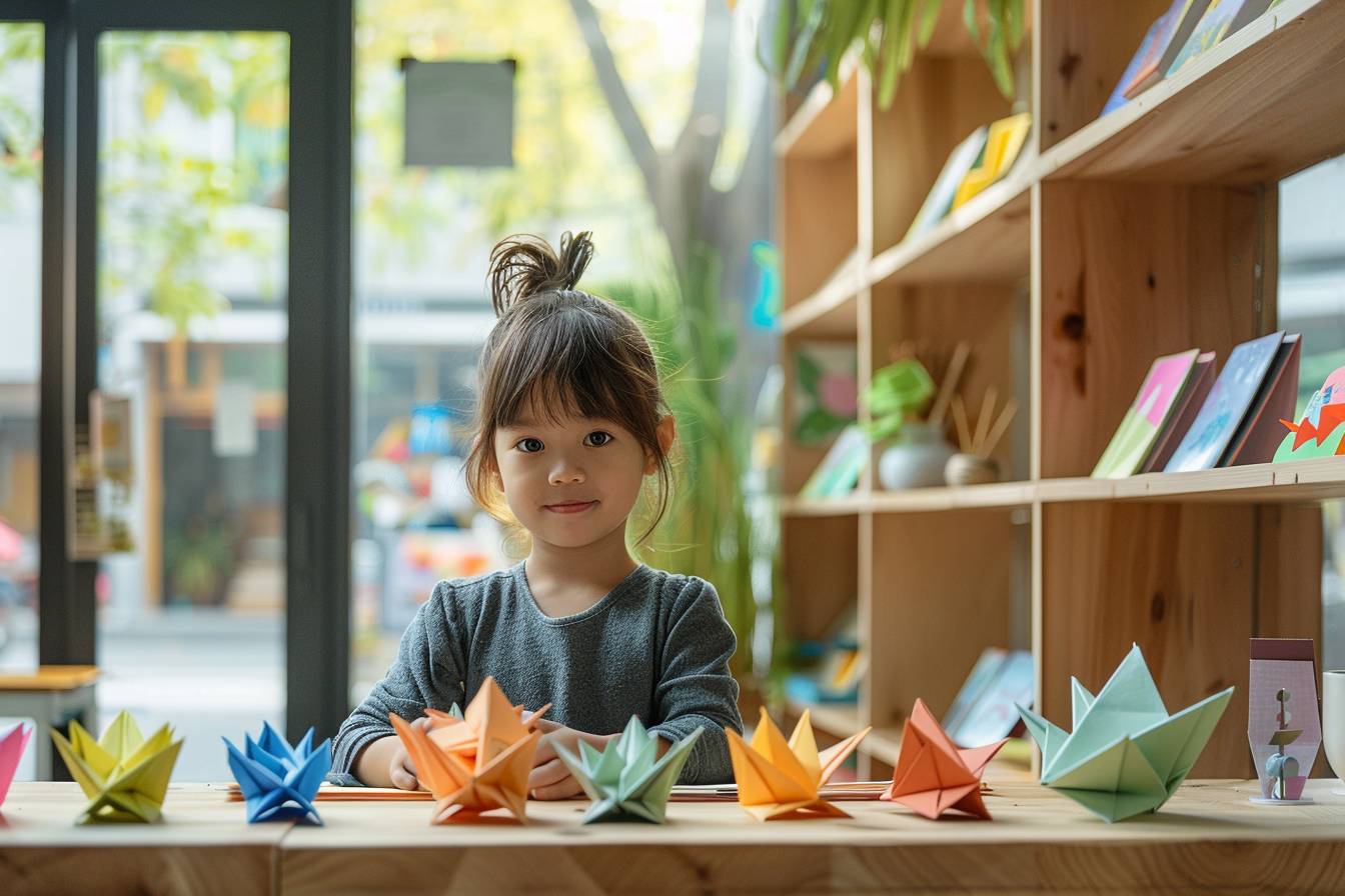 Activité Origami Montessori pour les enfants de 6 à 9 ans