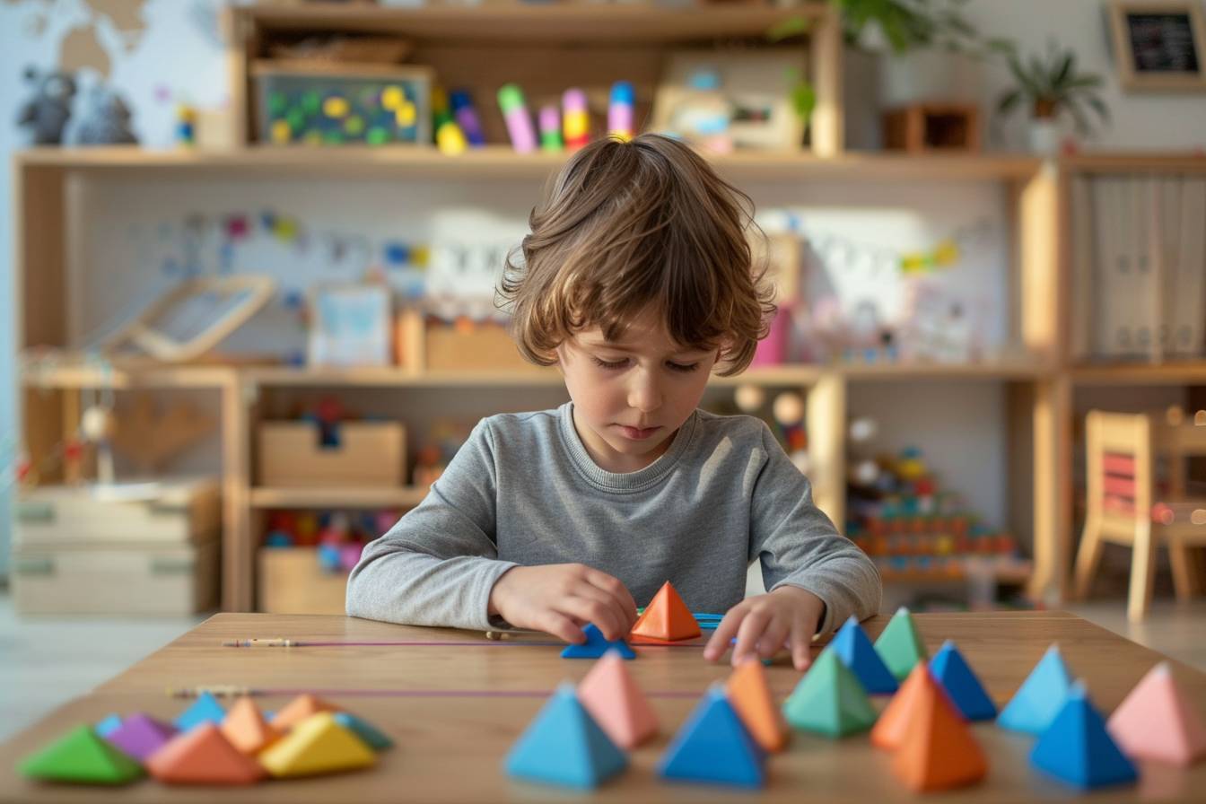 Activités Montessori à domicile : la table de Pythagore pour les 6-9 ans