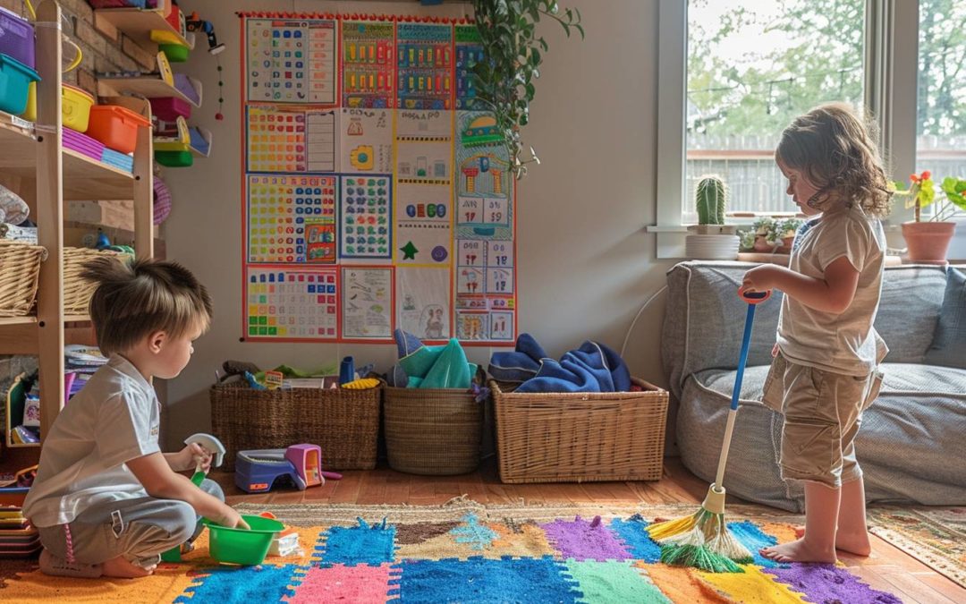 Adopter des activités Montessori pour l&rsquo;apprentissage des tâches ménagères chez les enfants de 6 à 9 ans