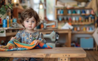 Apprendre la couture aux enfants : une activité Montessori créative et éducative