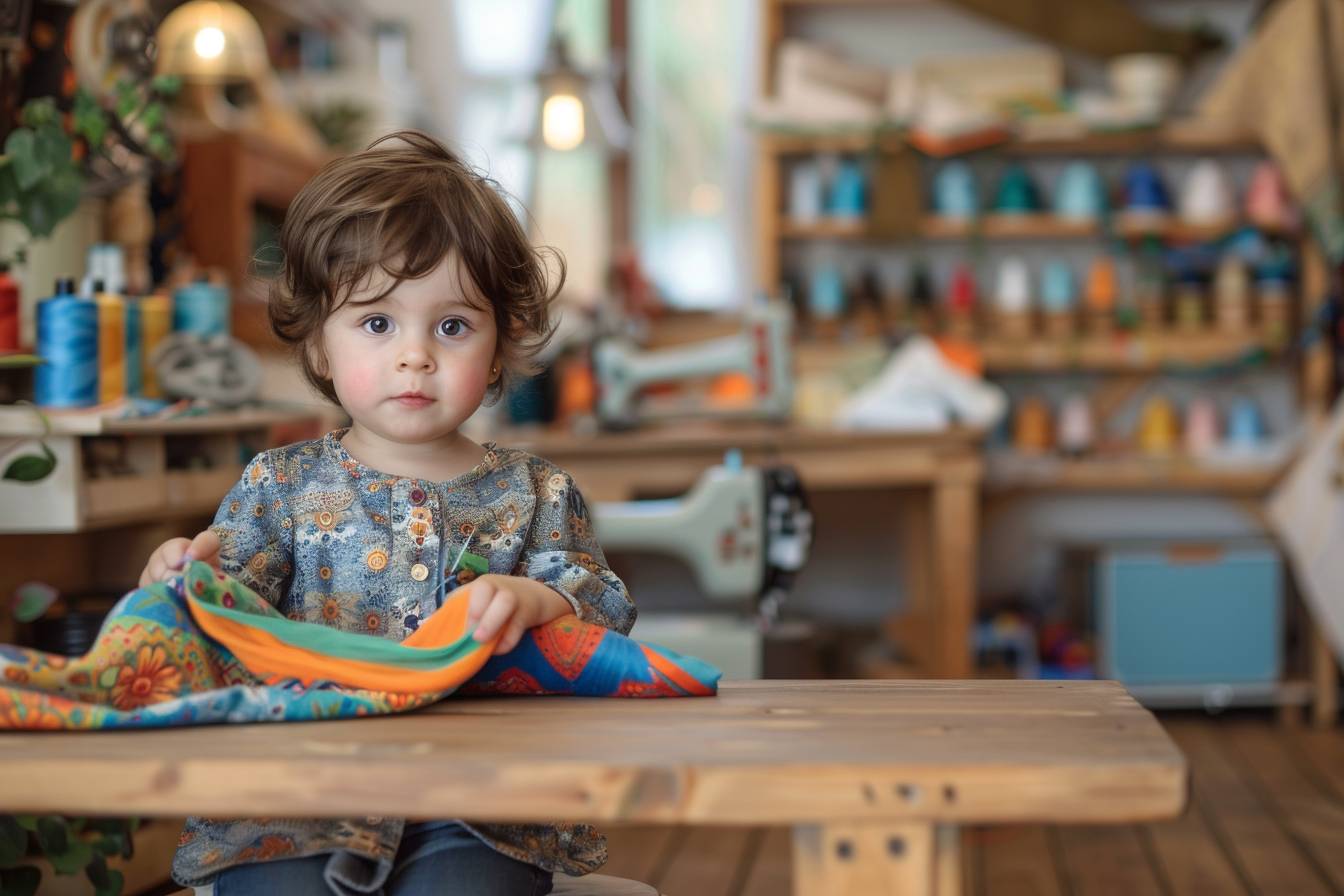 Apprendre la couture aux enfants : une activité Montessori créative et éducative