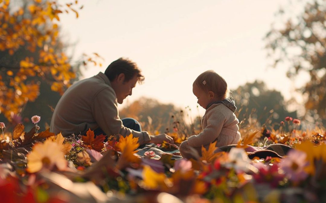 Avez-vous essayé le land art simple avec votre bébé ? Une activité créative à la portée de tous