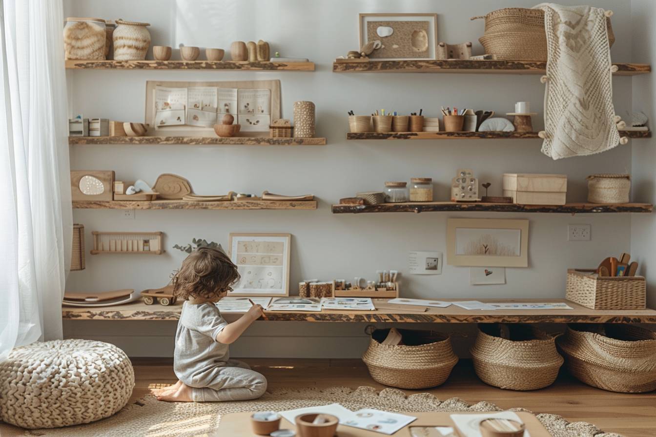 Comment adapter les principes Montessori à la maison ?