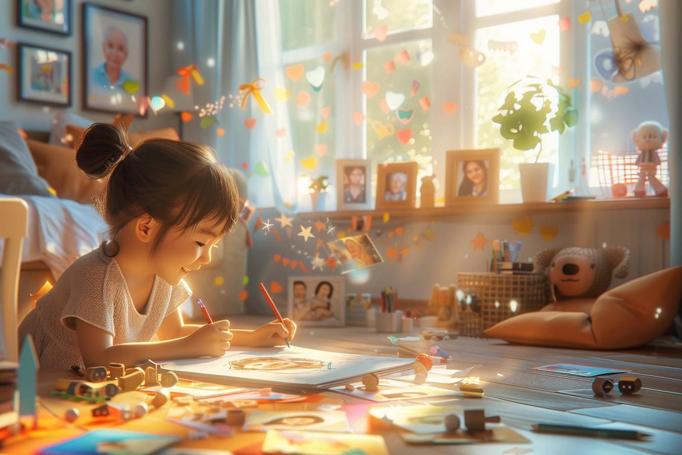 Comment aider mon enfant à se souvenir de son grand-parent ?