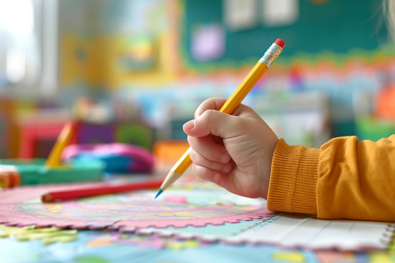 Comment aider mon enfant à tenir correctement son crayon à la maison ?