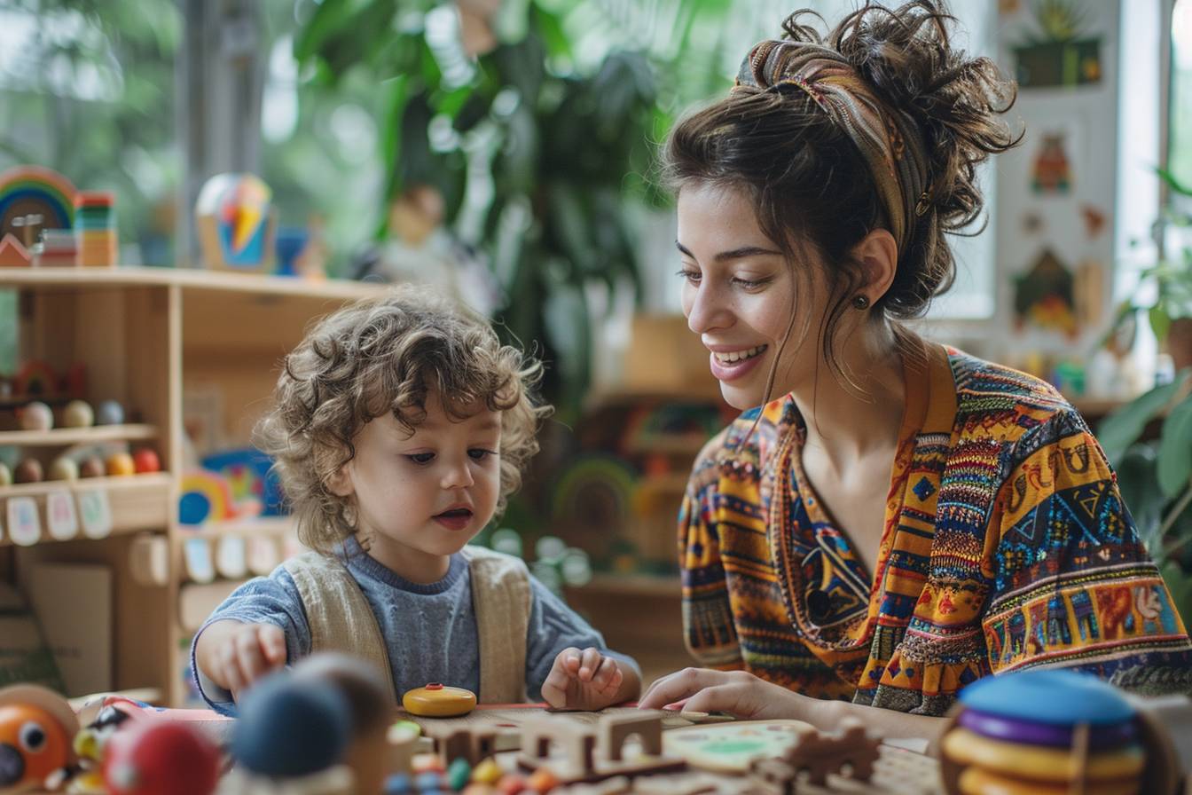 Comment identifier une nounou Montessori pour un atelier en maternelle
