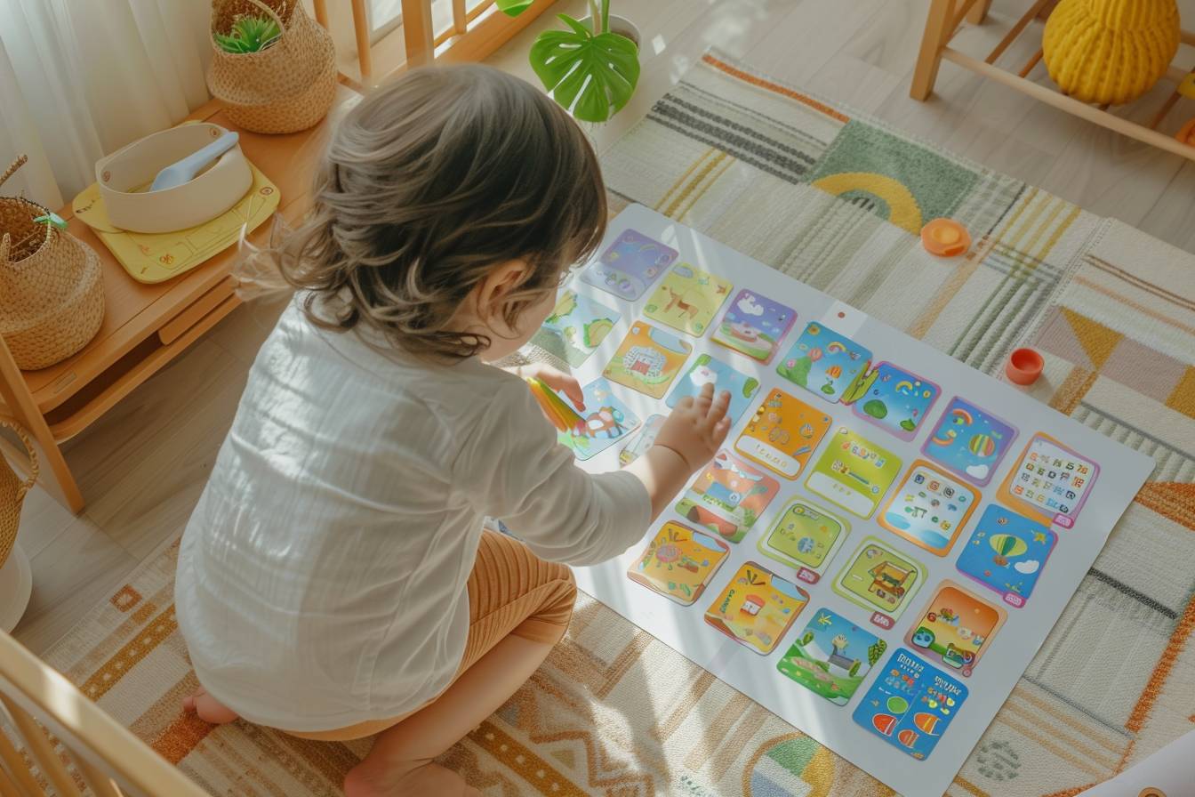 Comment intégrer les activités de gommettes Montessori dans la routine quotidienne ?