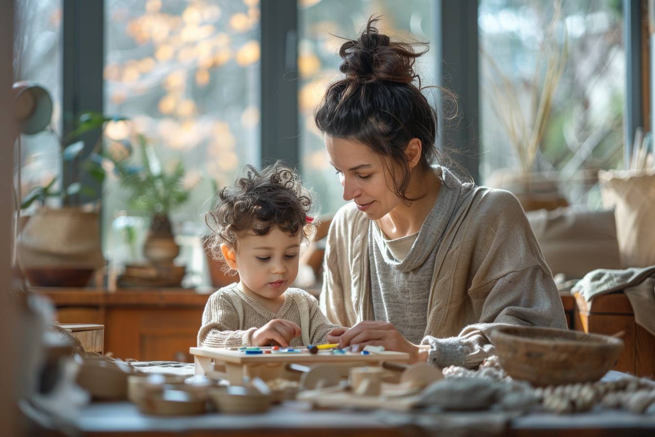 Comment puis-je appliquer la méthode Montessori en vivant seul avec mon enfant ?