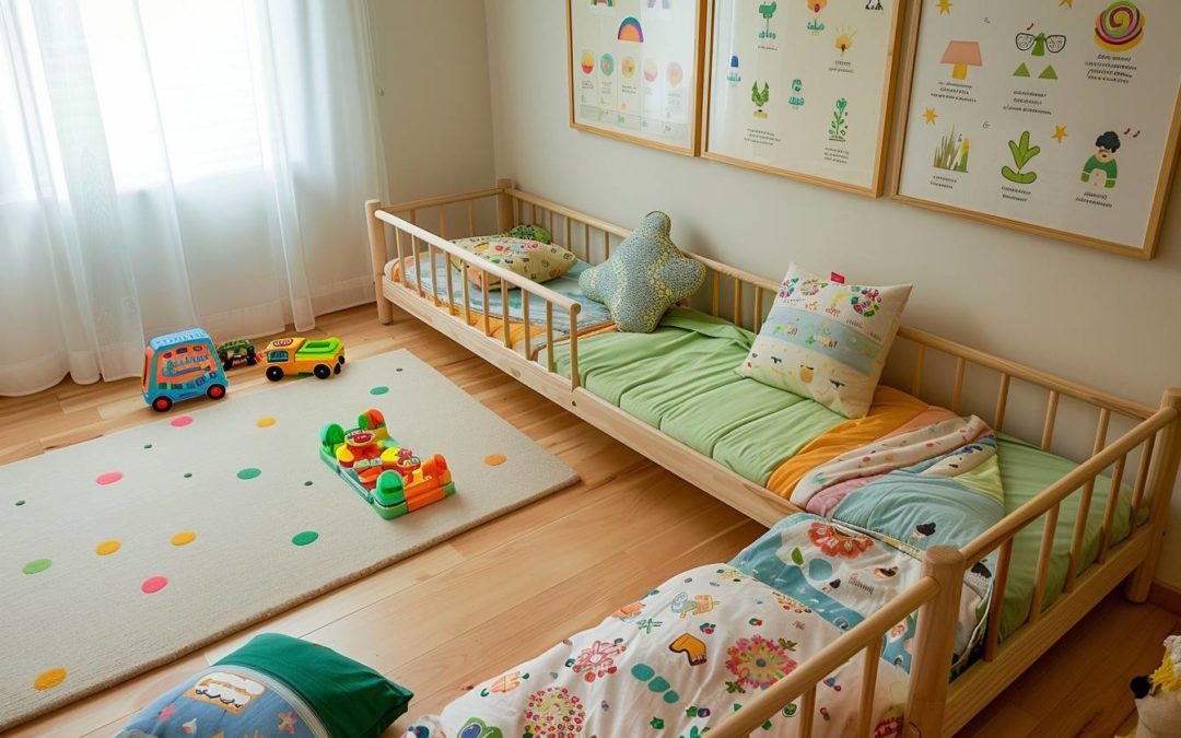 Comment rendre un lit Montessori sûr pour une fille de 3 ans