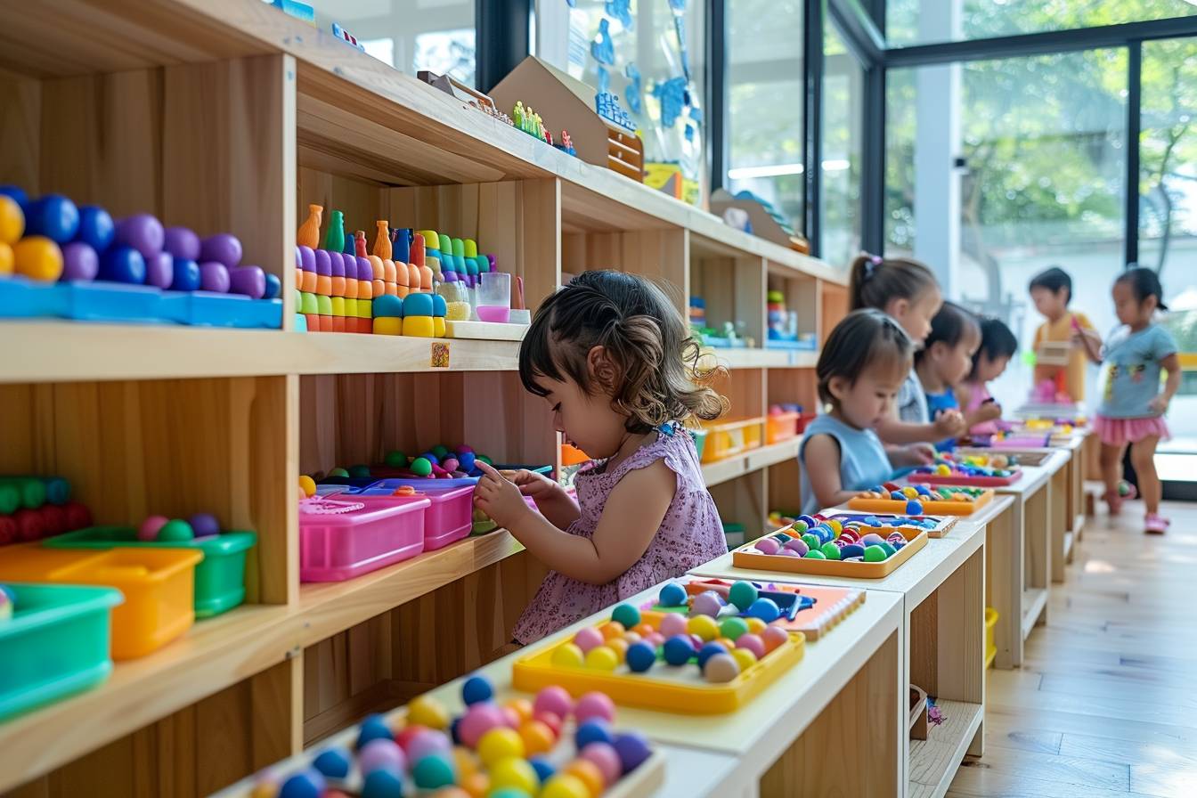 Comment utilise-t-on la méthode Montessori pour enseigner les couleurs ?