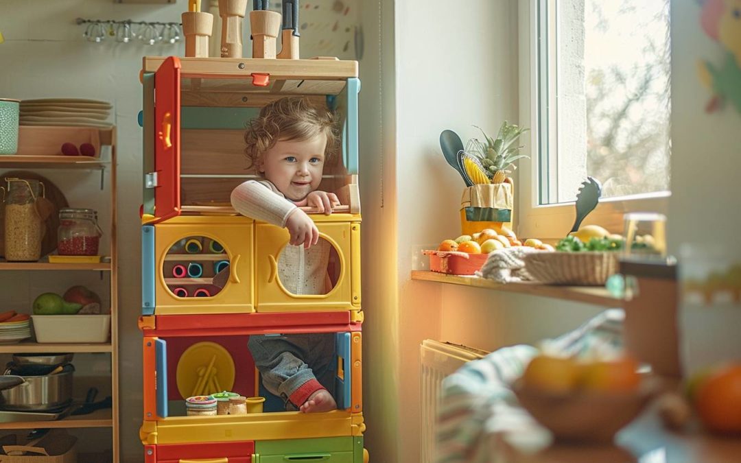 Comment utiliser efficacement une tour Montessori pour initier votre enfant à la cuisine