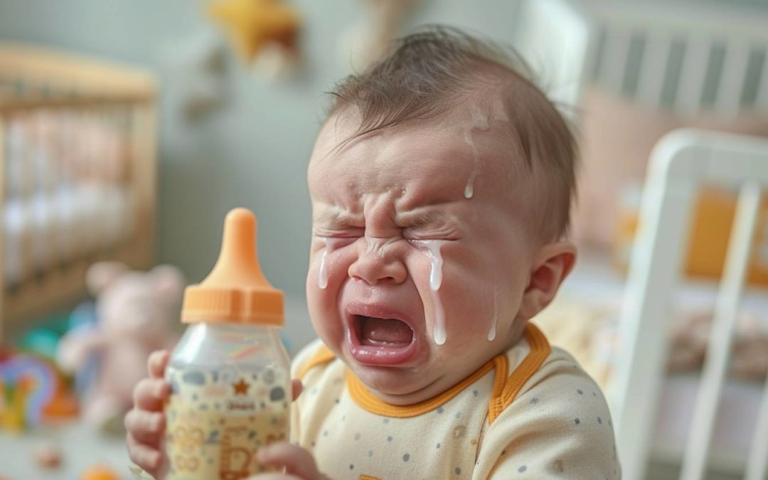 Comprendre pourquoi votre bébé pleure au biberon : causes et solutions