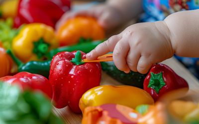 Couper les fruits et légumes devient un jeu d’enfant avec la coupe légumes Montessori