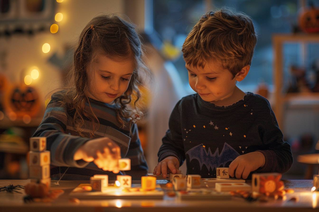 Créer une ambiance effrayante et ludique avec des activités Montessori pour Halloween