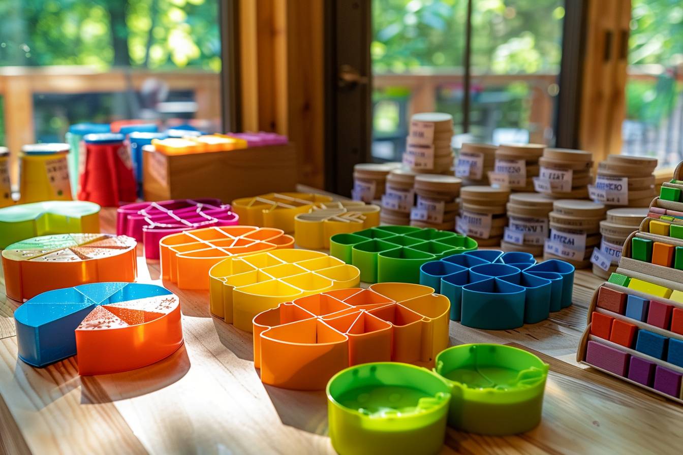 Des activités Montessori pour faciliter l’étude des fractions à domicile