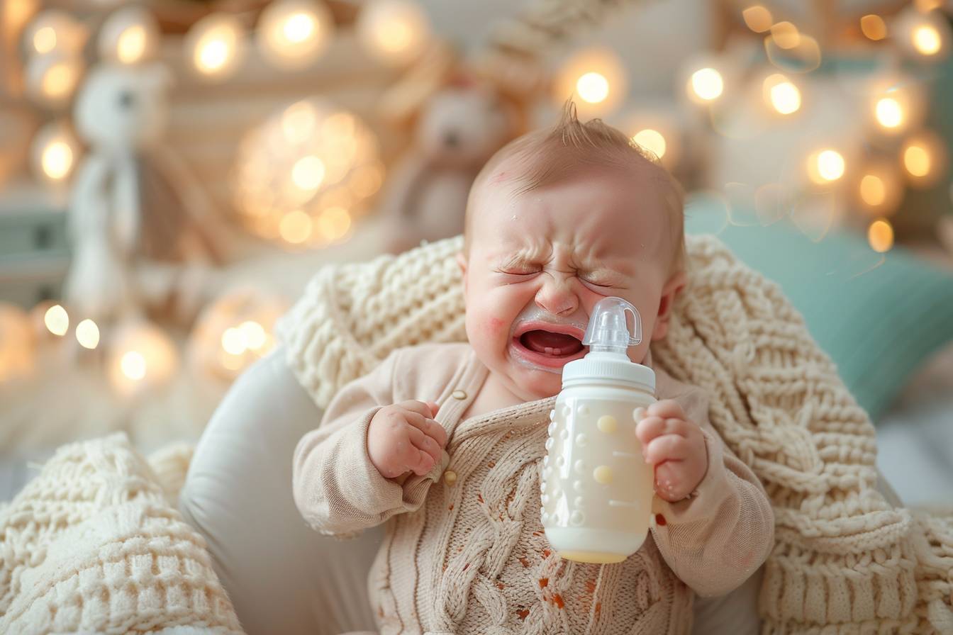 Est-ce que le choix du biberon peut influencer les pleurs de mon bébé ?