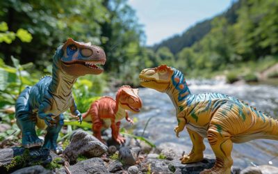 Exploration des figurines de dinosaures éducatives : une approche Montessori