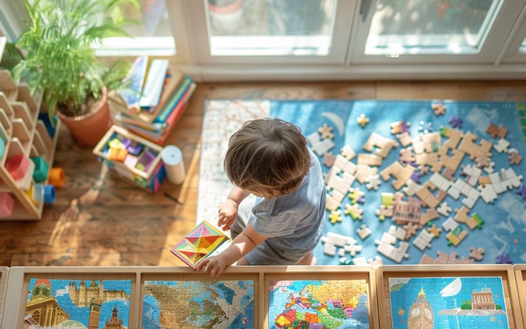 Explorer l’histoire et la géographie à travers des exercices de géométrie Montessori interdisciplinaires