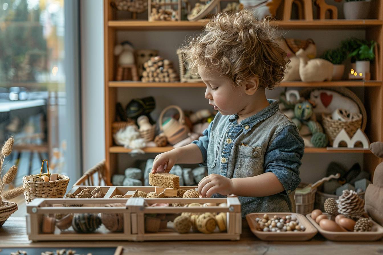 Idées pour un bac sensoriel Montessori sur le thème de la ferme