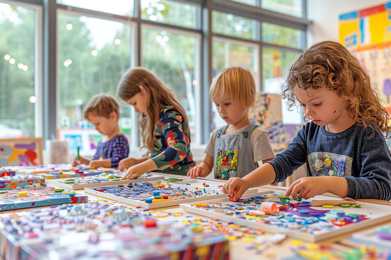 Initiation au collage Montessori : une méthode ludique pour stimuler la créativité des enfants