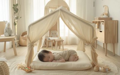 Pourquoi installer un ciel de lit Montessori dans la chambre de bébé : avantages et astuces