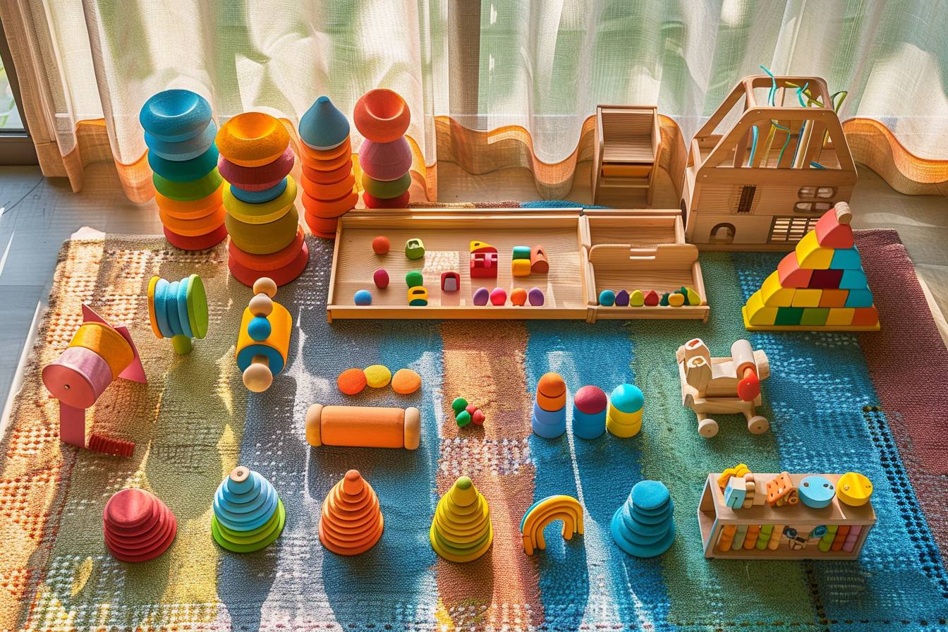 Pourquoi les jouets Montessori en bois favorisent la propreté chez le bébé