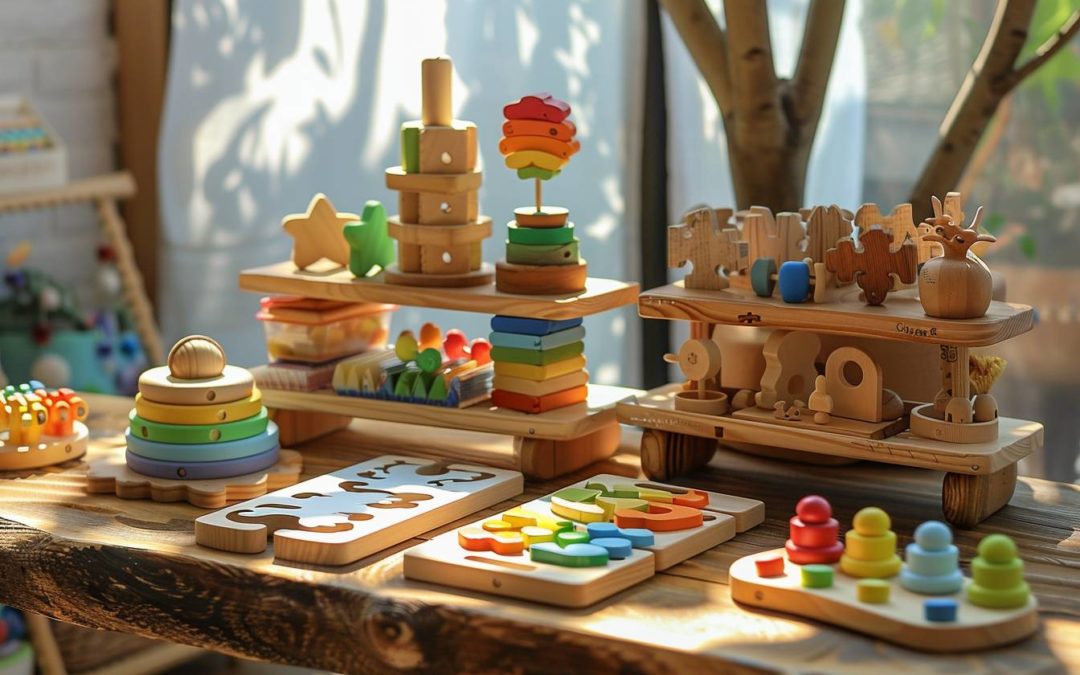 Pourquoi les jouets Montessori sont en bois : un choix éducatif et écologique
