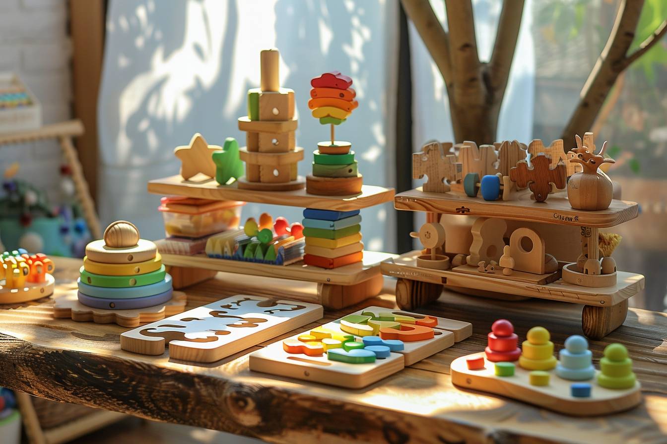 Pourquoi les jouets Montessori sont en bois : un choix éducatif et écologique