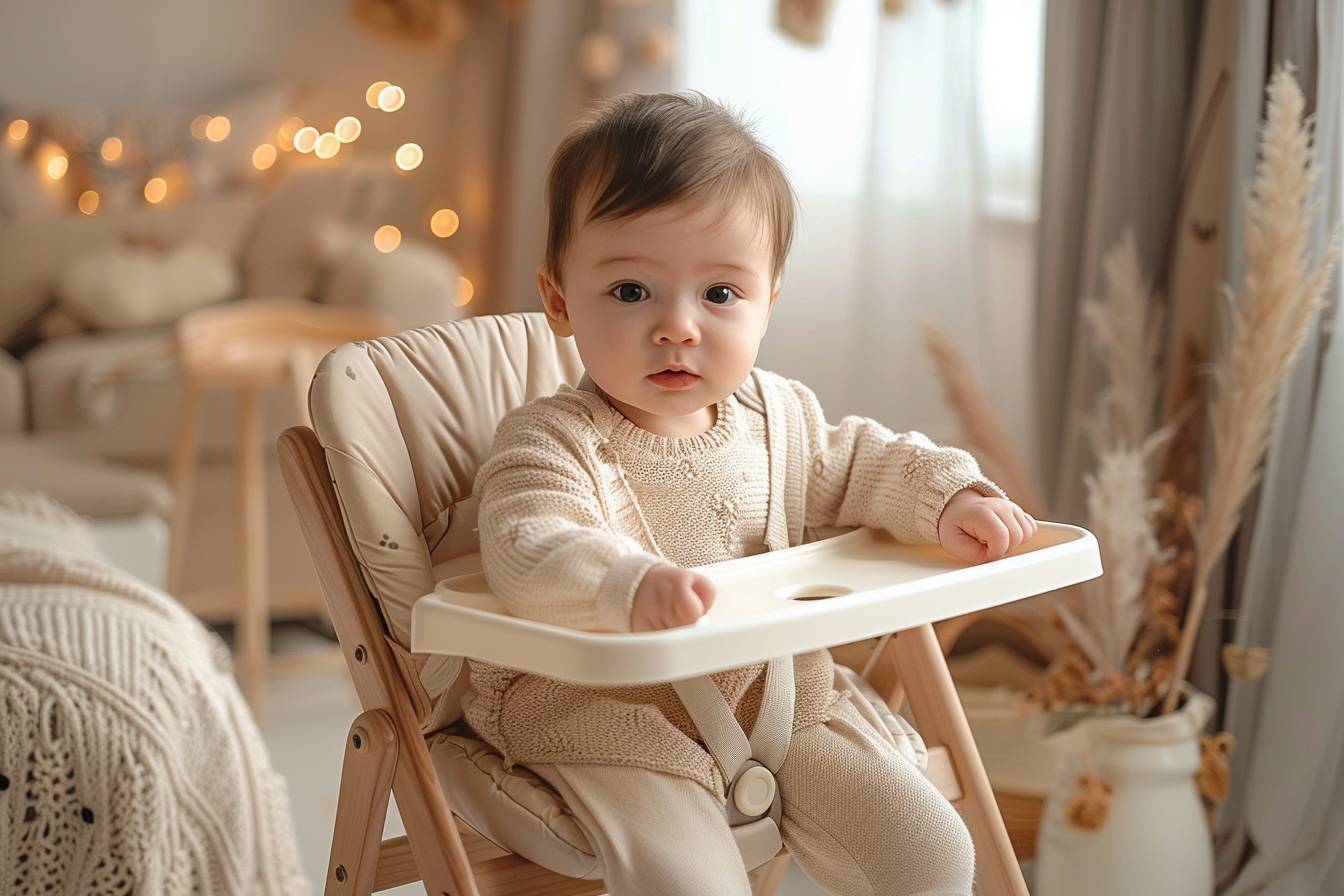 Pourquoi opter pour une chaise haute évolutive pour votre bébé : la perspective Montessori