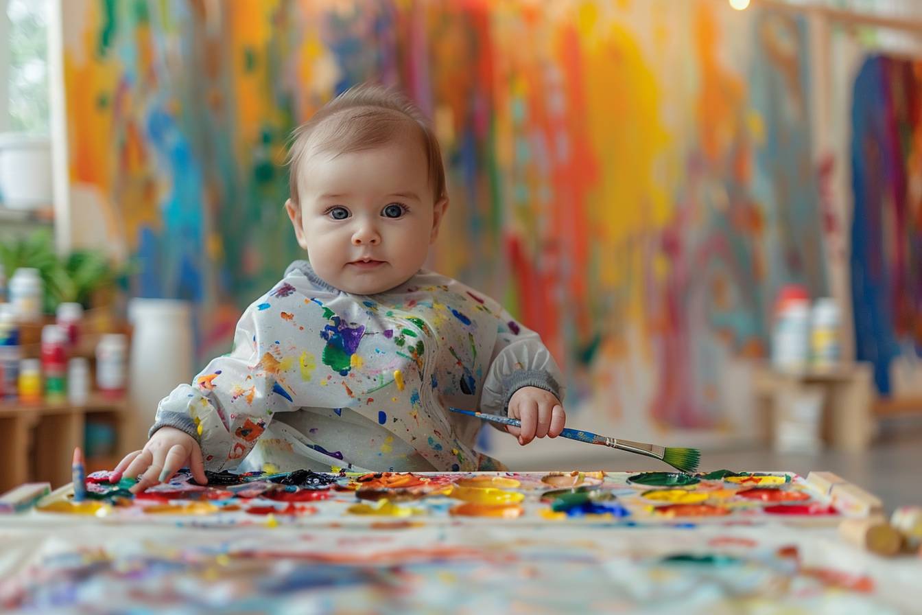 Quelles sont les meilleures activités de peinture pour un bébé ?