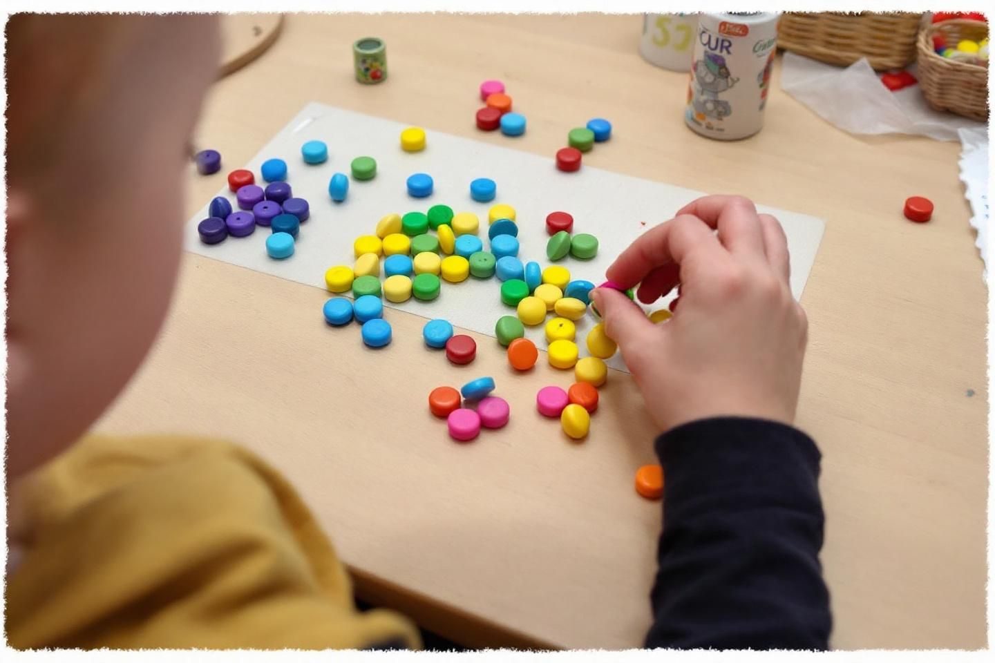 Activités Montessori avec bouchon : idées créatives pour les enfants