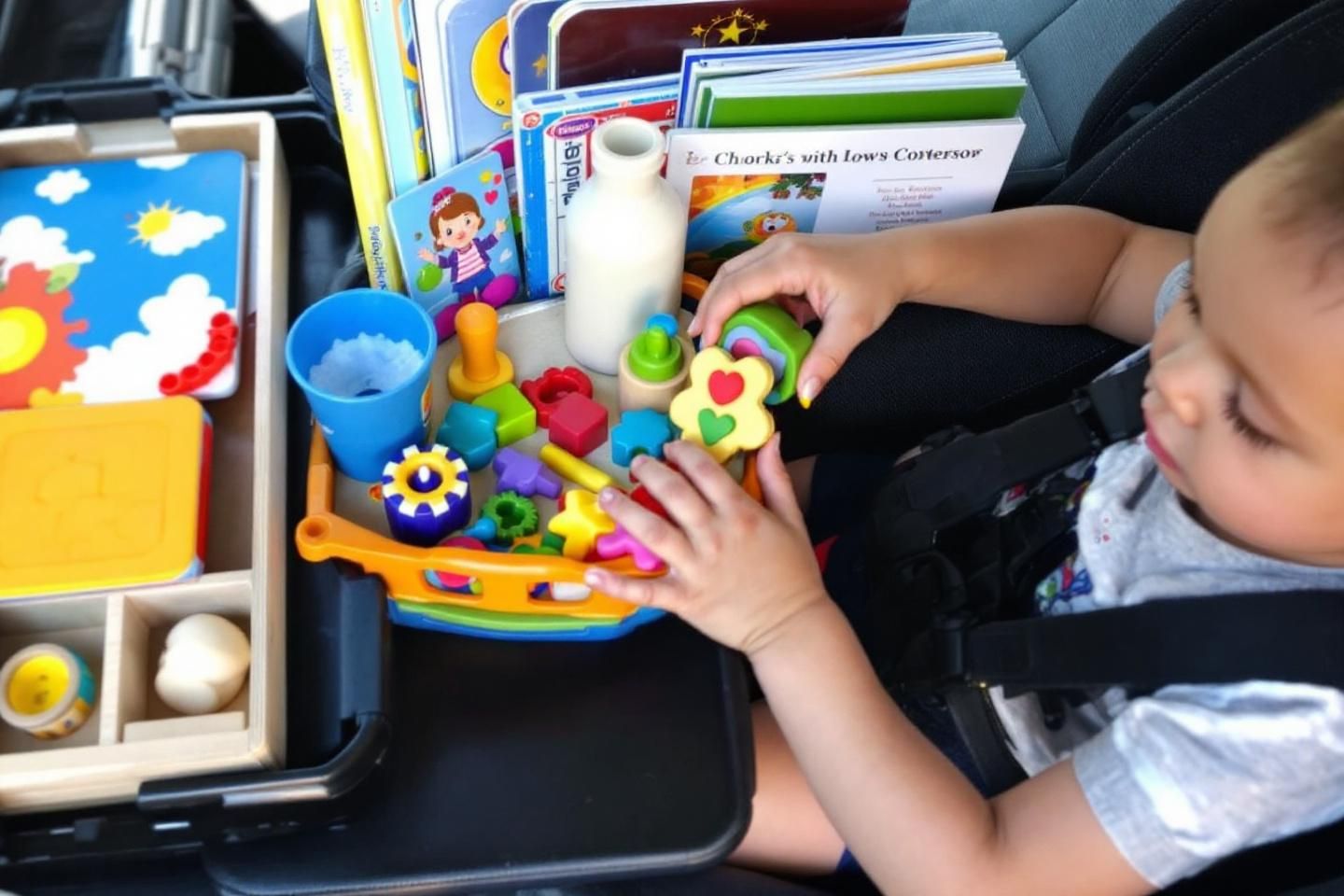 Activités Montessori en voiture