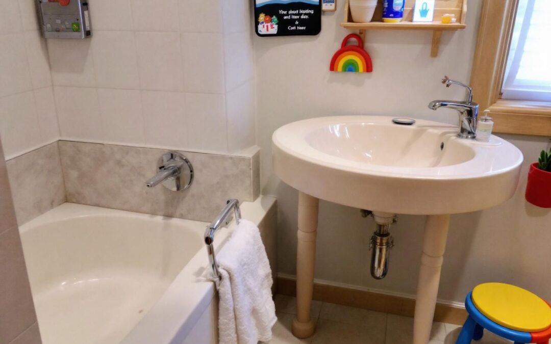 Aménager une salle de bain Montessori