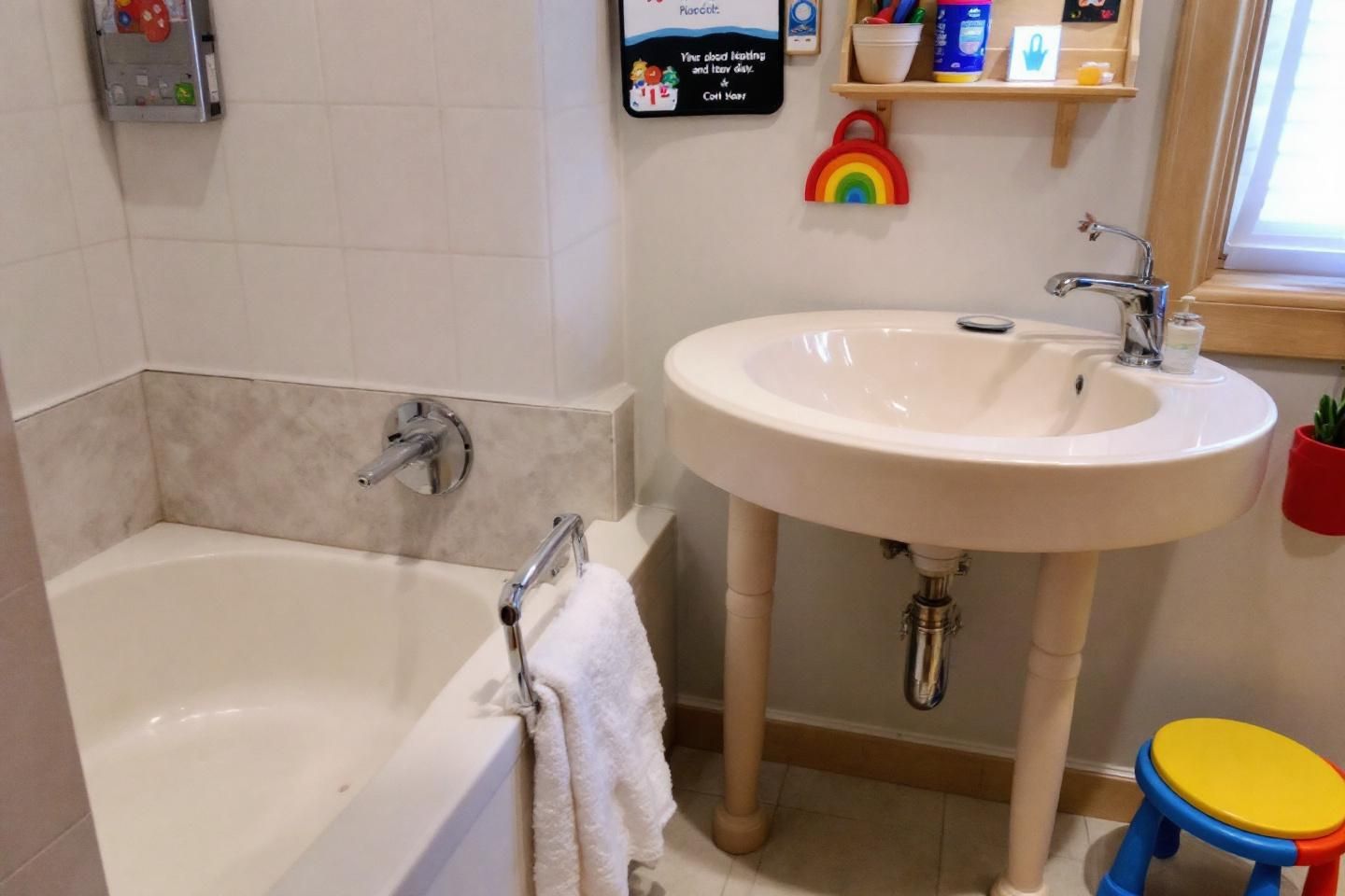 Aménager une salle de bain Montessori