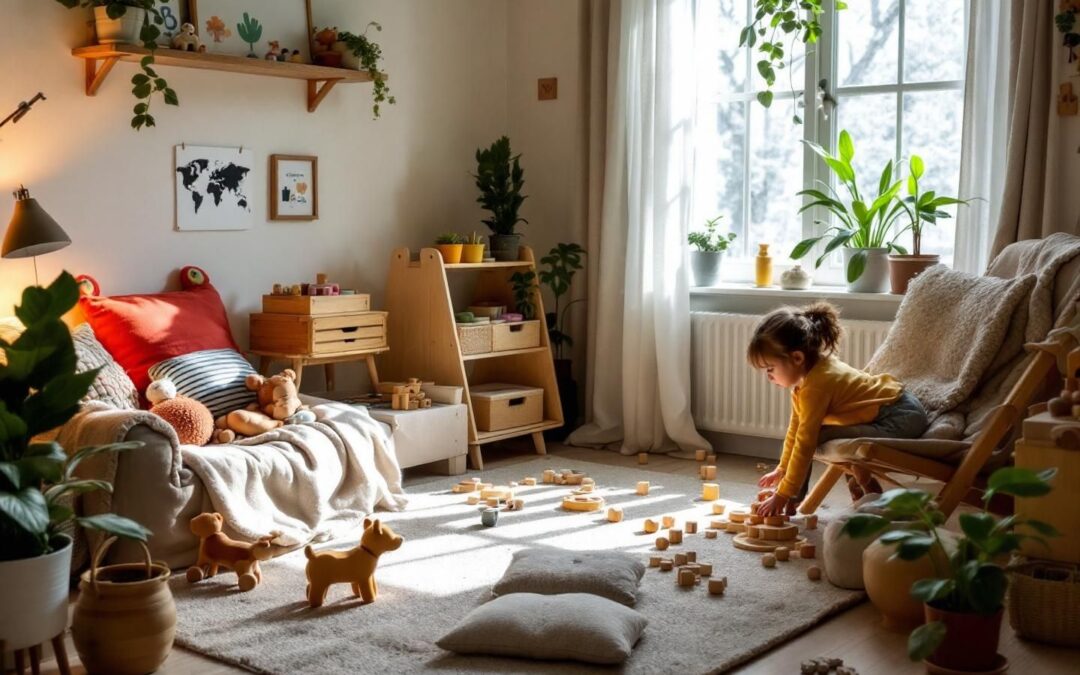 Aménager votre salon selon les principes Montessori