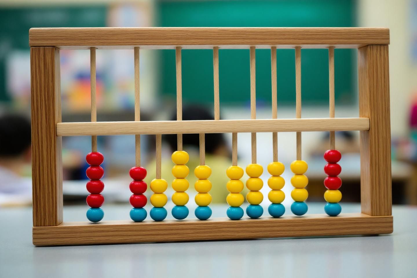 Apprendre à compter avec un boulier
