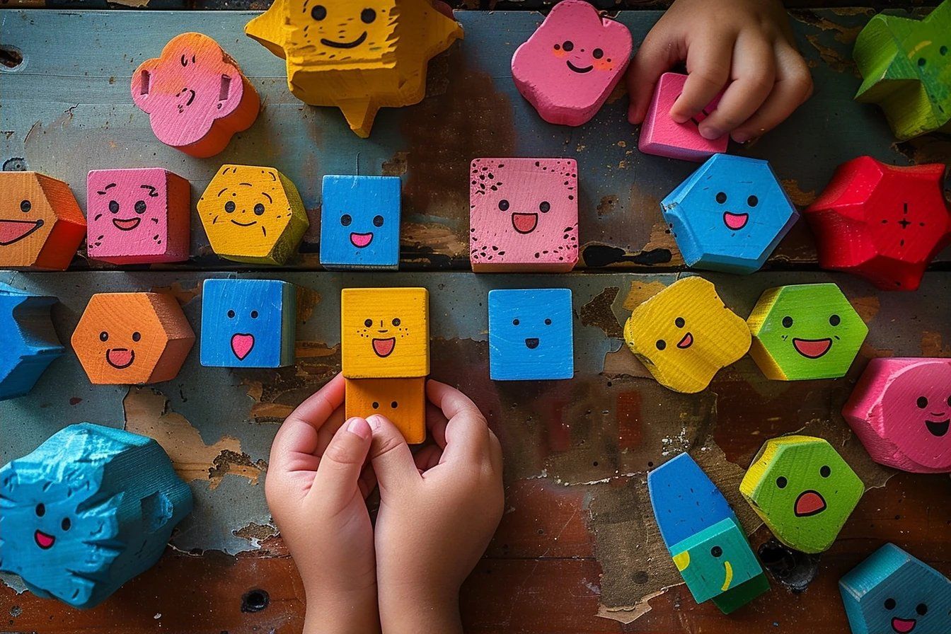 Apprendre les formes avec un jeu Montessori DIY : couleurs et amusement au rendez-vous