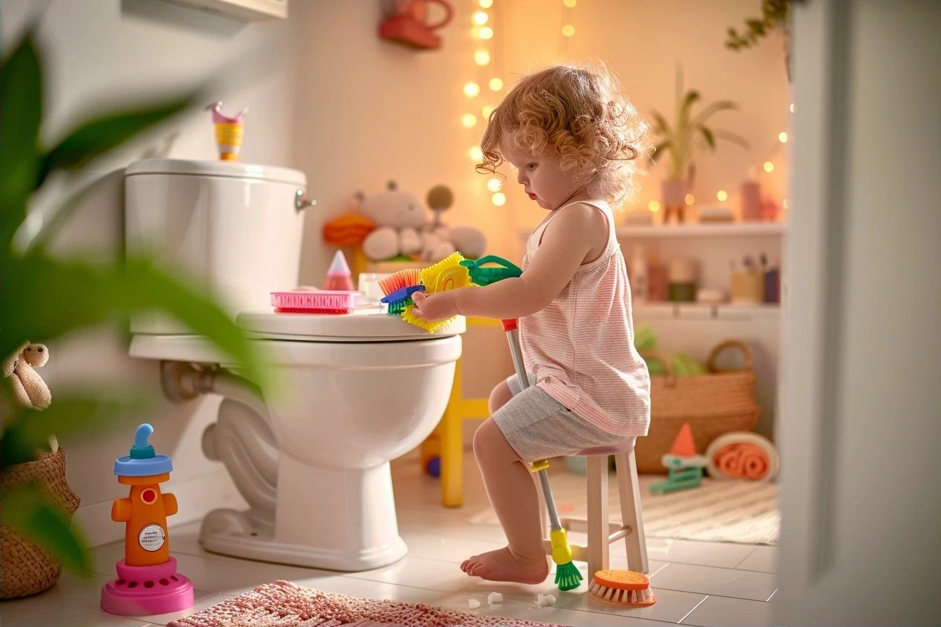Comment bien nettoyer les toilettes : astuces Montessori pour apprendre l’hygiène aux enfants