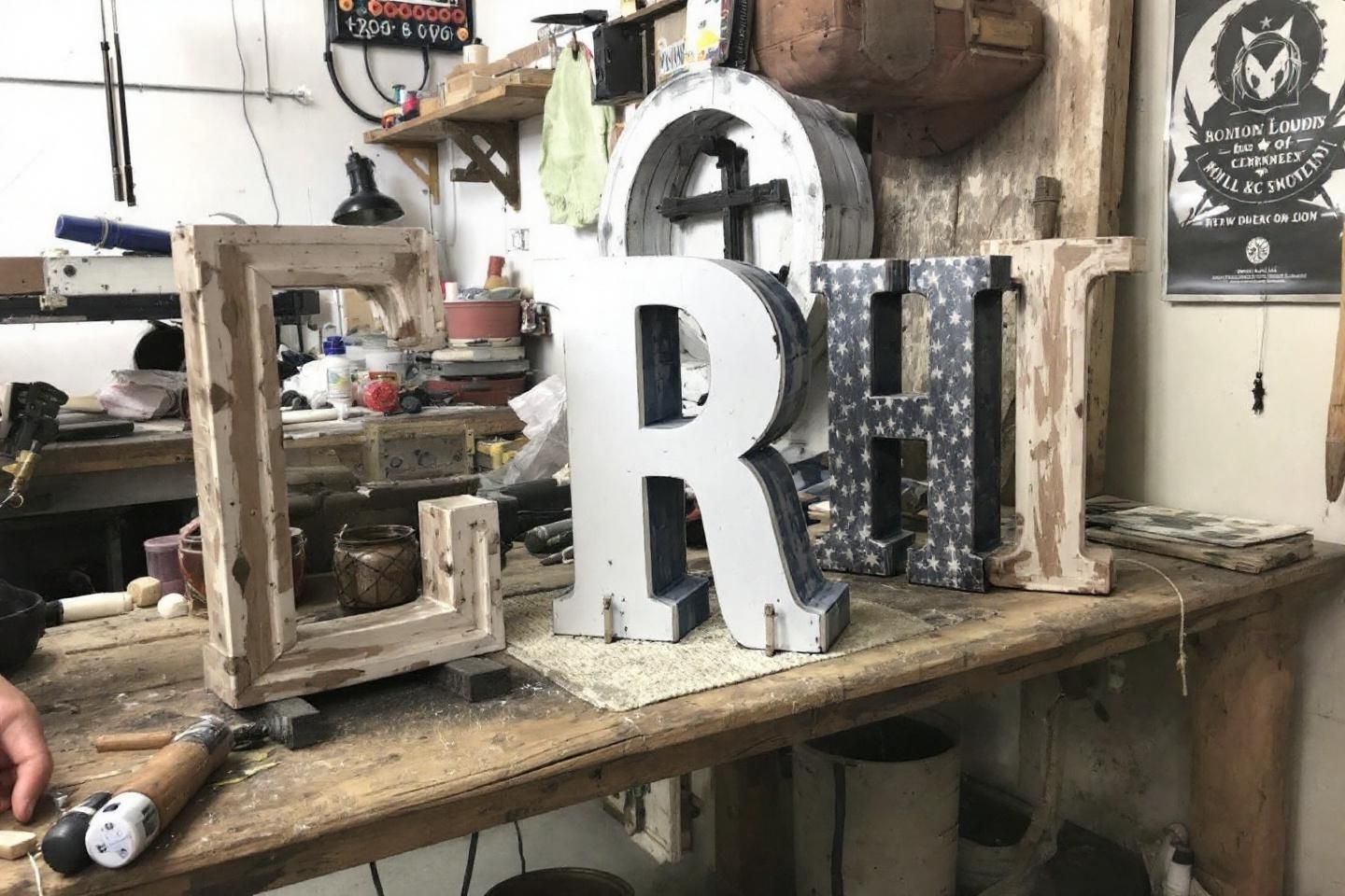 Comment créer des lettres rugueuses DIY