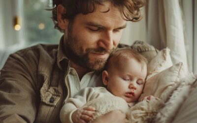 Comment le comportement d’un papa évolue après la naissance : un regard Montessori