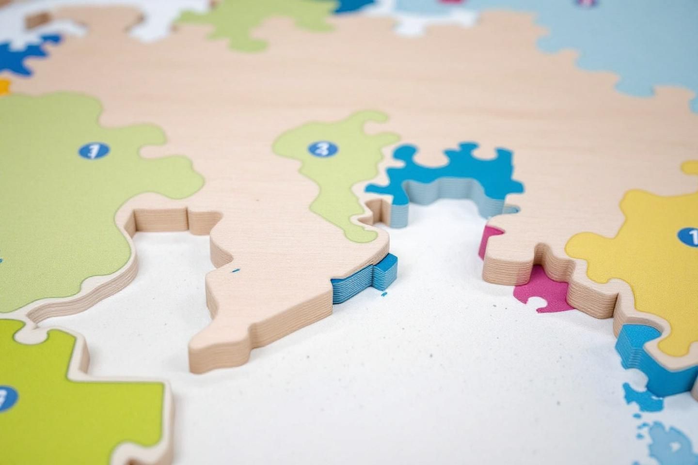 Comprendre les continents avec la méthode Montessori