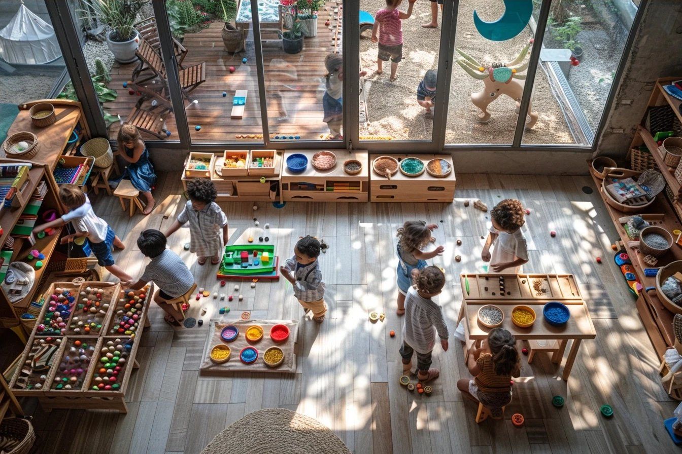 Décryptage d’une journée type en crèche Montessori : ce que votre enfant y apprend vraiment