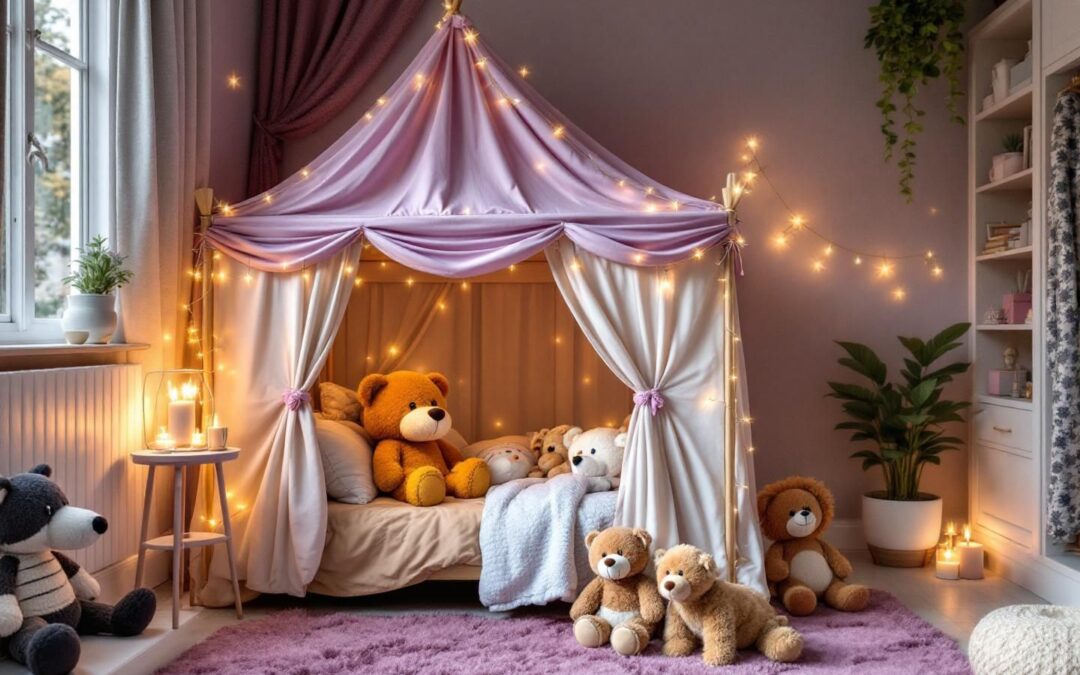 Fabriquer une tente de lit pour enfants