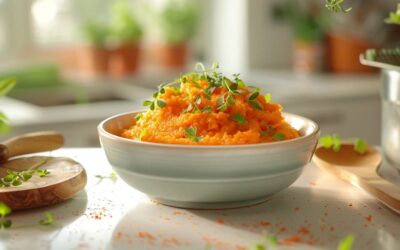 Faire une purée de carotte pour bébé : une recette Montessori facile et nutritive