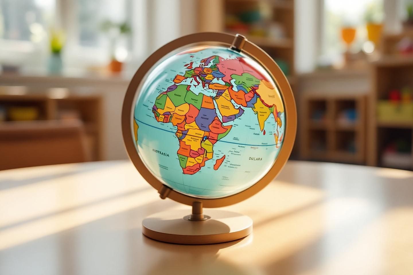 La méthode Montessori pour l’apprentissage des continents