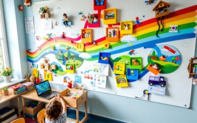 La poutre du temps Montessori : un outil pédagogique essentiel