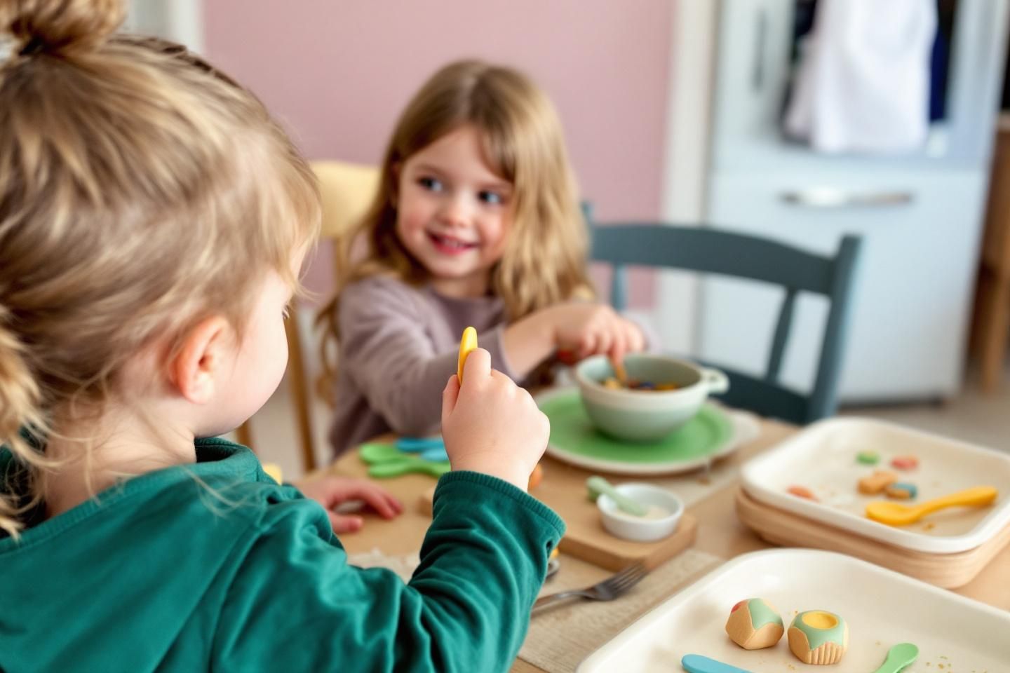 Quels outils Montessori sont nécessaires pour aider un enfant à manger seul ?