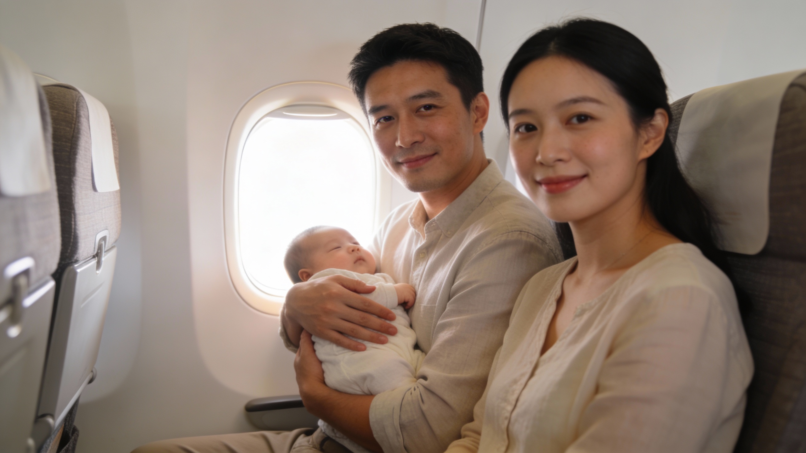 Nos conseils pour voyager avec un bébé en avion