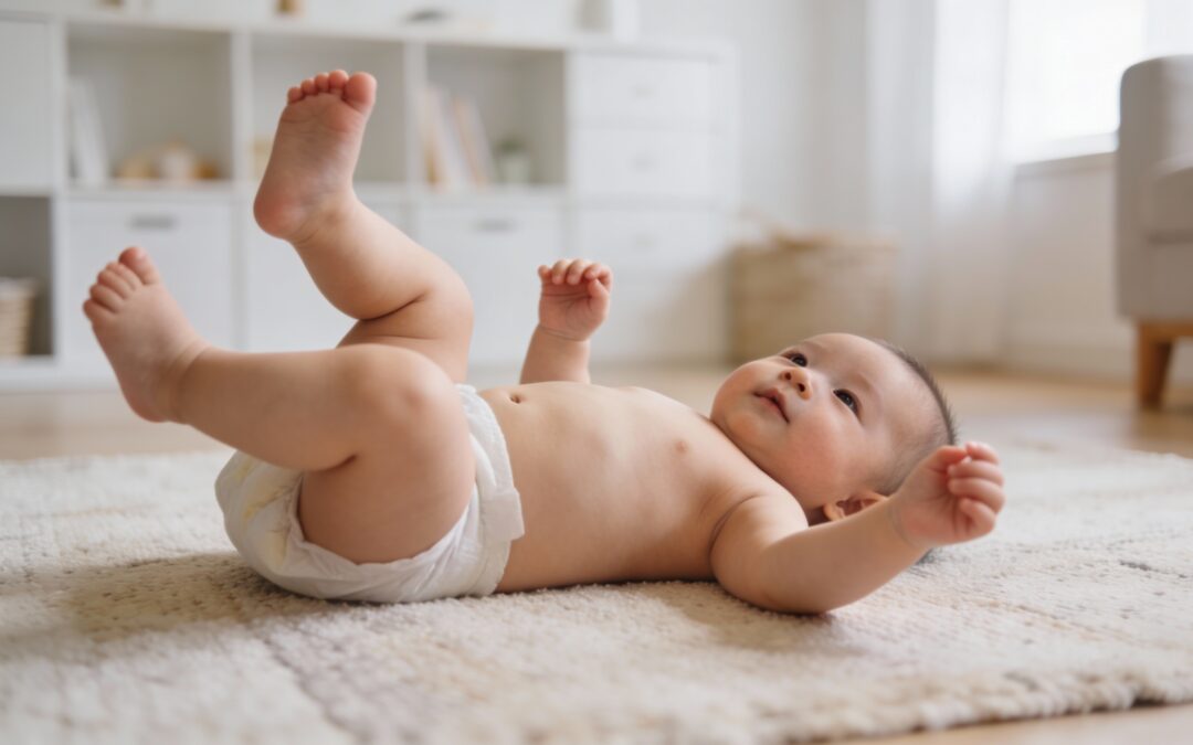 La motricité libre chez le bébé : définition, bienfaits et mise en pratique